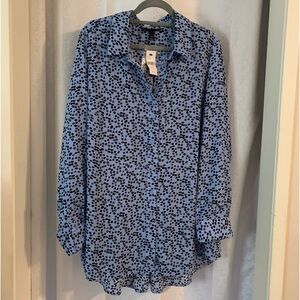 LANE BRYANT FLORAL BLOUSE Sz: 18/20